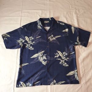 Tommy Bahama Men’s 100% Silk Shirt XL
